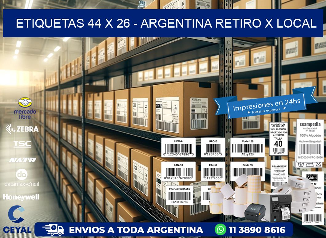 ETIQUETAS 44 x 26 – ARGENTINA RETIRO X LOCAL