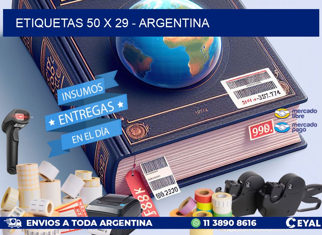 ETIQUETAS 50 x 29 - ARGENTINA