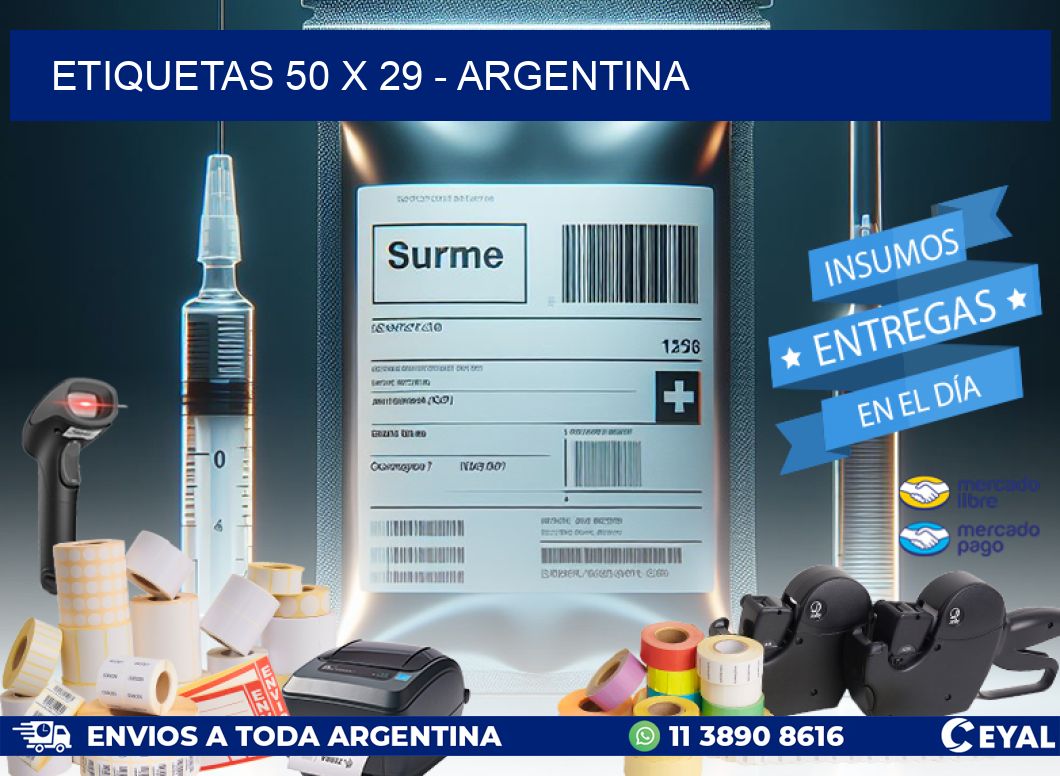 ETIQUETAS 50 x 29 - ARGENTINA