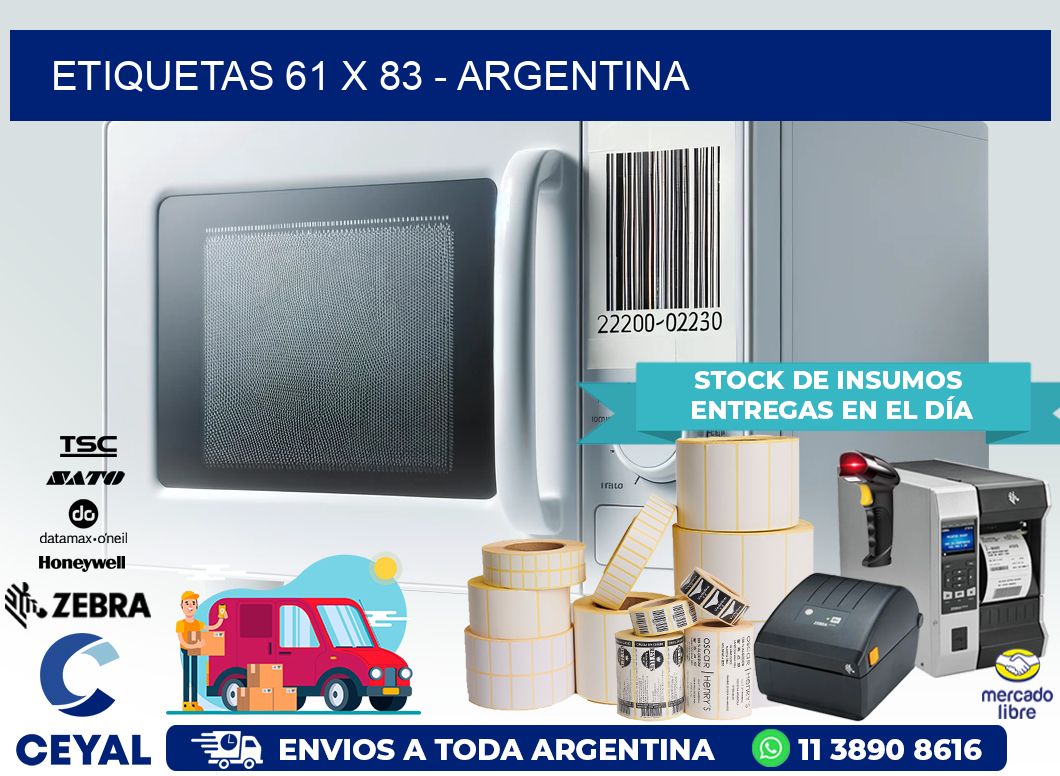 ETIQUETAS 61 x 83 – ARGENTINA