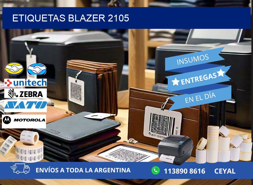 ETIQUETAS BLAZER 2105