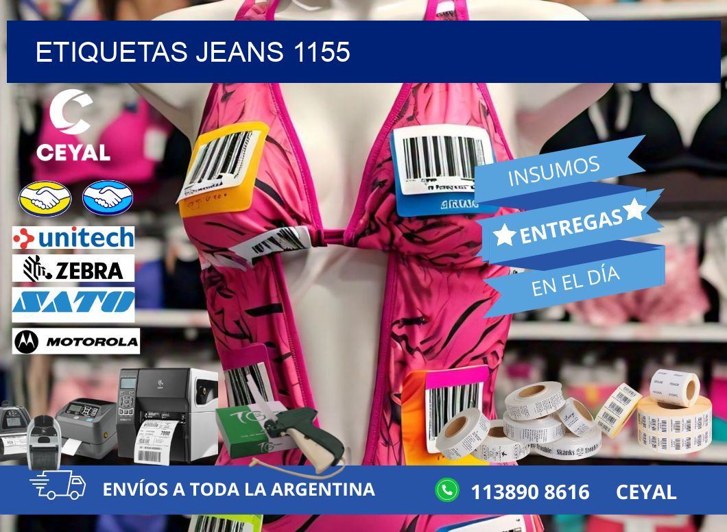 ETIQUETAS JEANS 1155