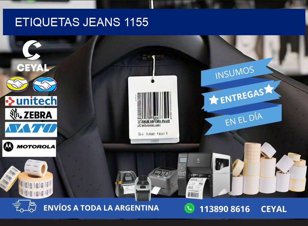 ETIQUETAS JEANS 1155