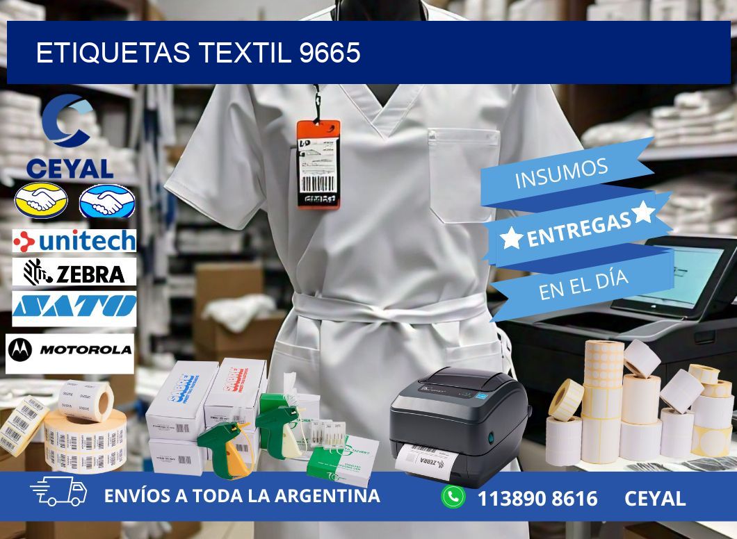 ETIQUETAS TEXTIL 9665