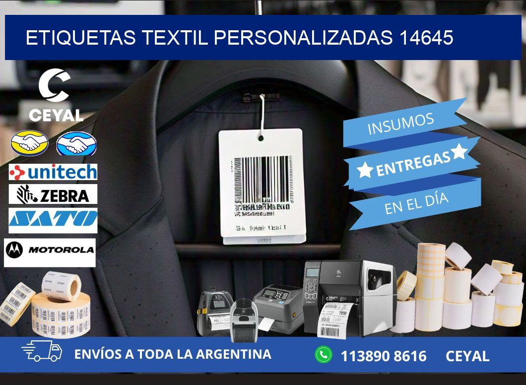 ETIQUETAS TEXTIL PERSONALIZADAS 14645