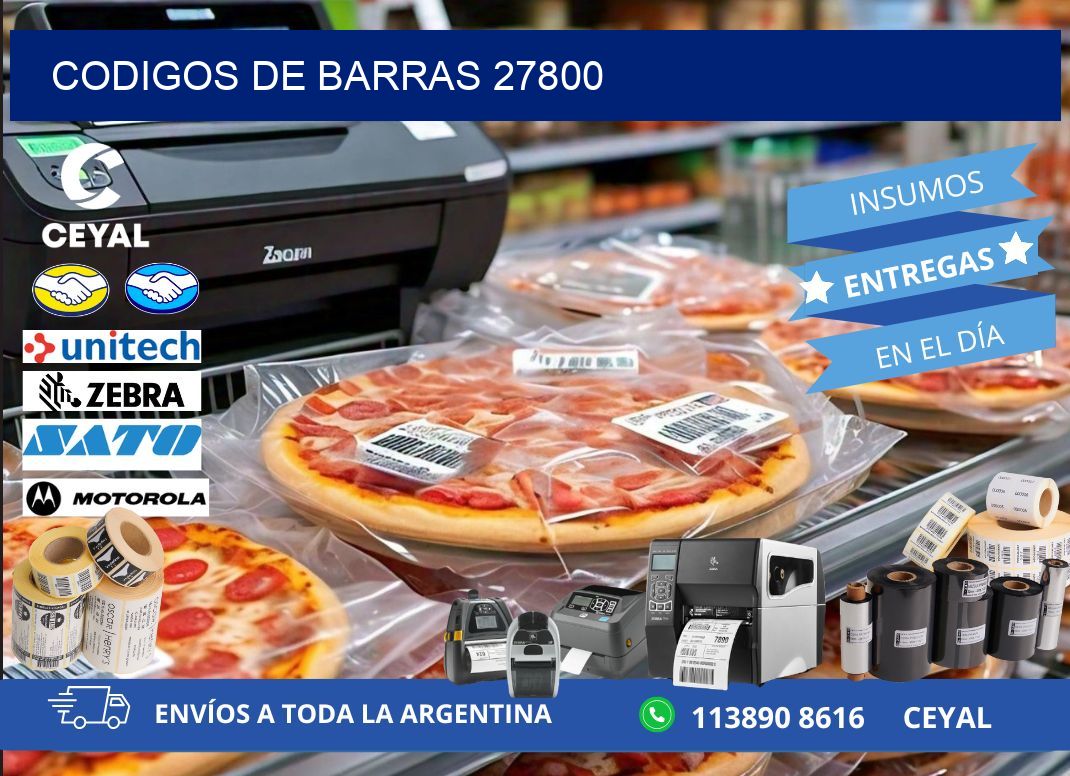 CODIGOS DE BARRAS 27800