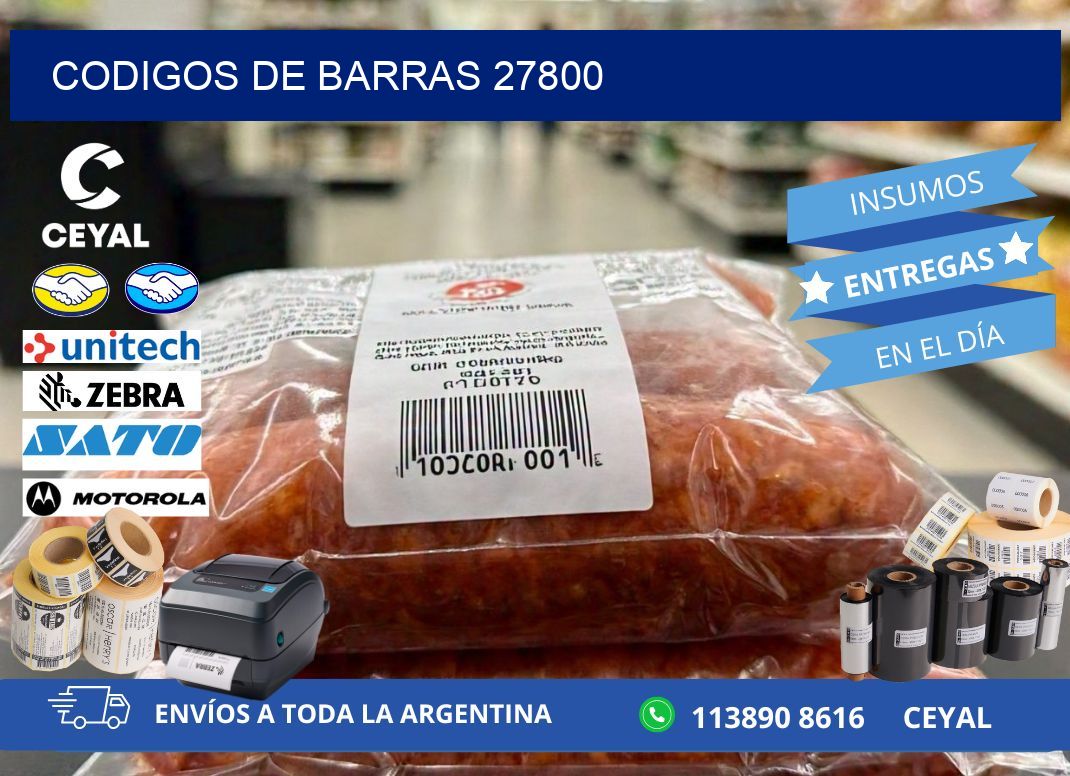 CODIGOS DE BARRAS 27800
