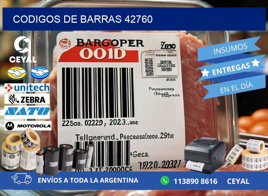 CODIGOS DE BARRAS 42760