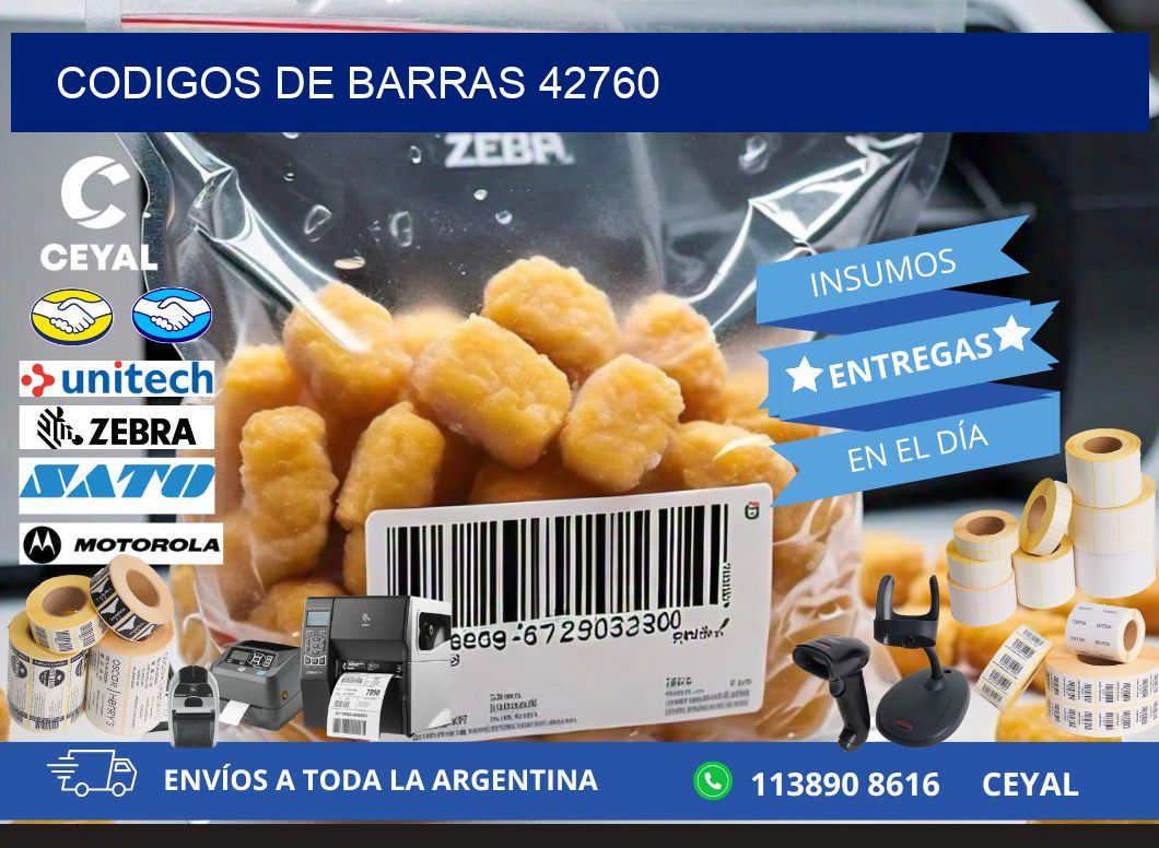 CODIGOS DE BARRAS 42760
