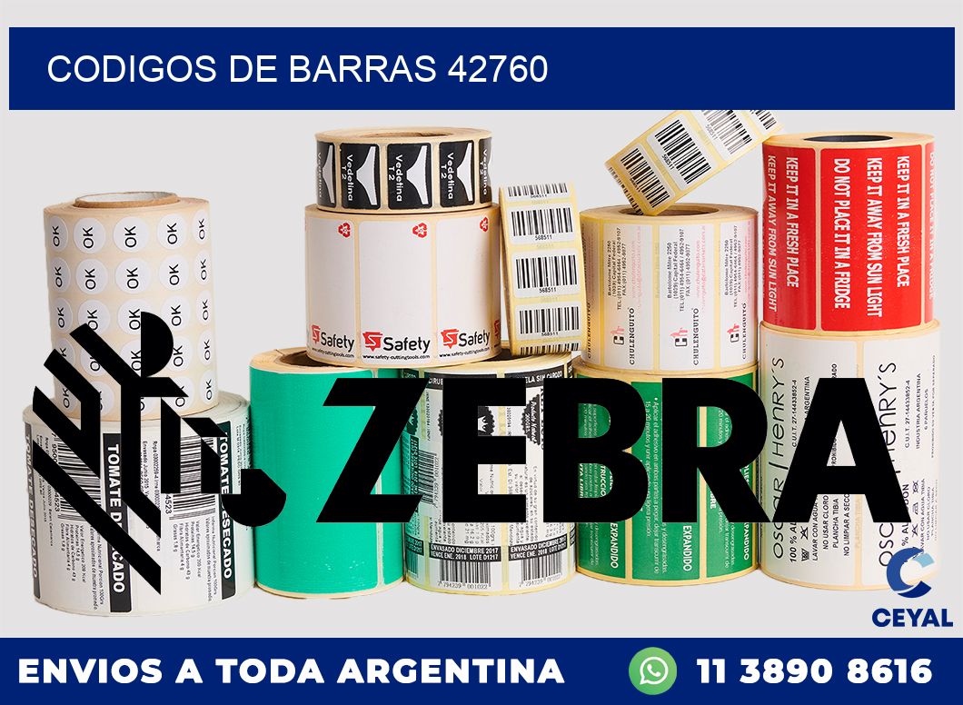 CODIGOS DE BARRAS 42760