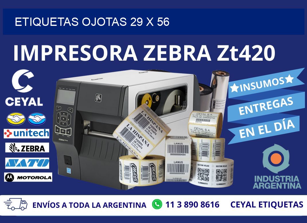 ETIQUETAS OJOTAS 29 x 56
