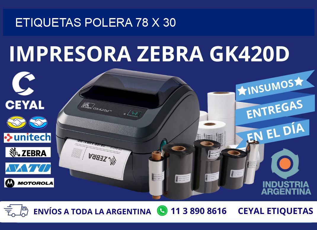 ETIQUETAS POLERA 78 x 30