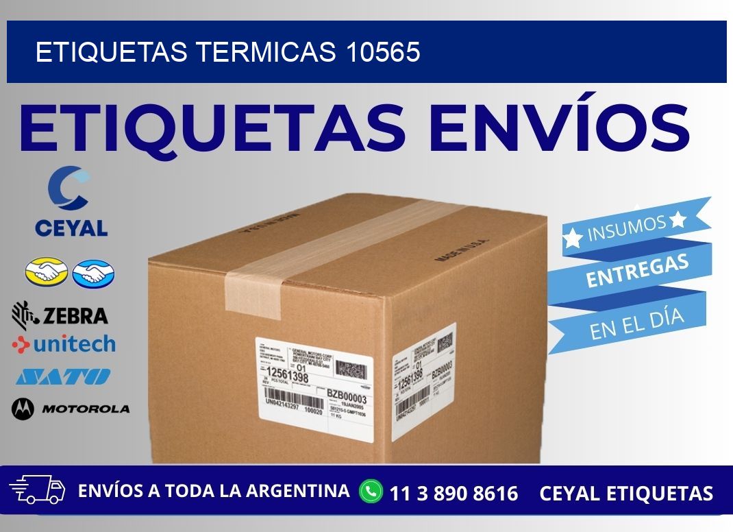 ETIQUETAS TERMICAS 10565