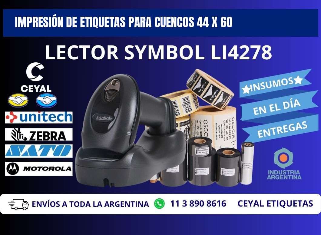 IMPRESIÓN DE ETIQUETAS PARA CUENCOS 44 x 60