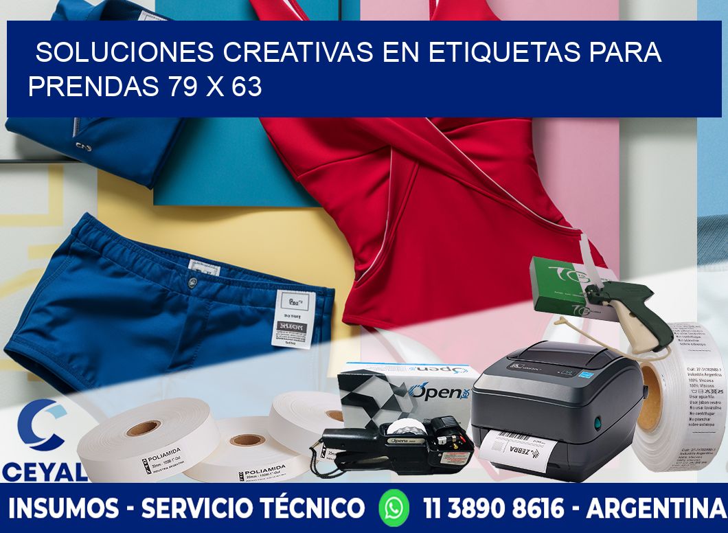 Soluciones Creativas en Etiquetas para Prendas 79 x 63