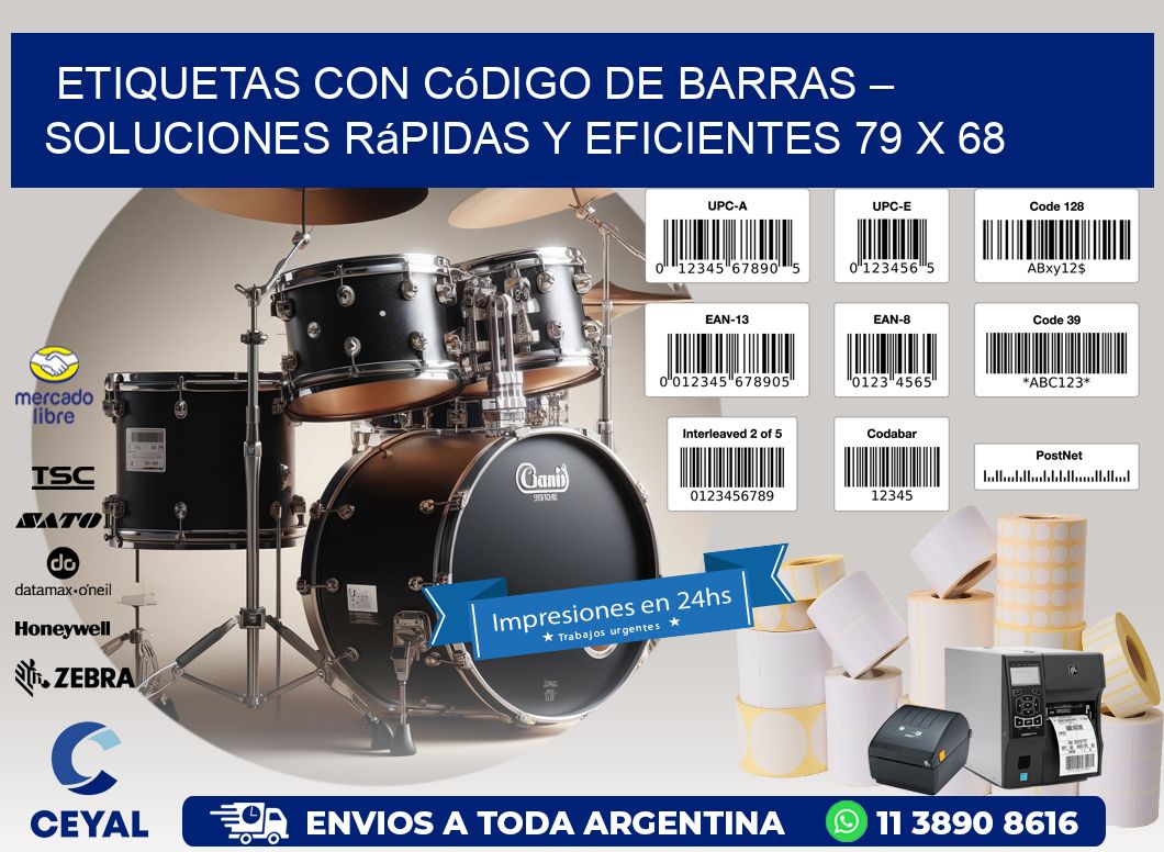 Etiquetas con Código de Barras – Soluciones Rápidas y Eficientes 79 x 68