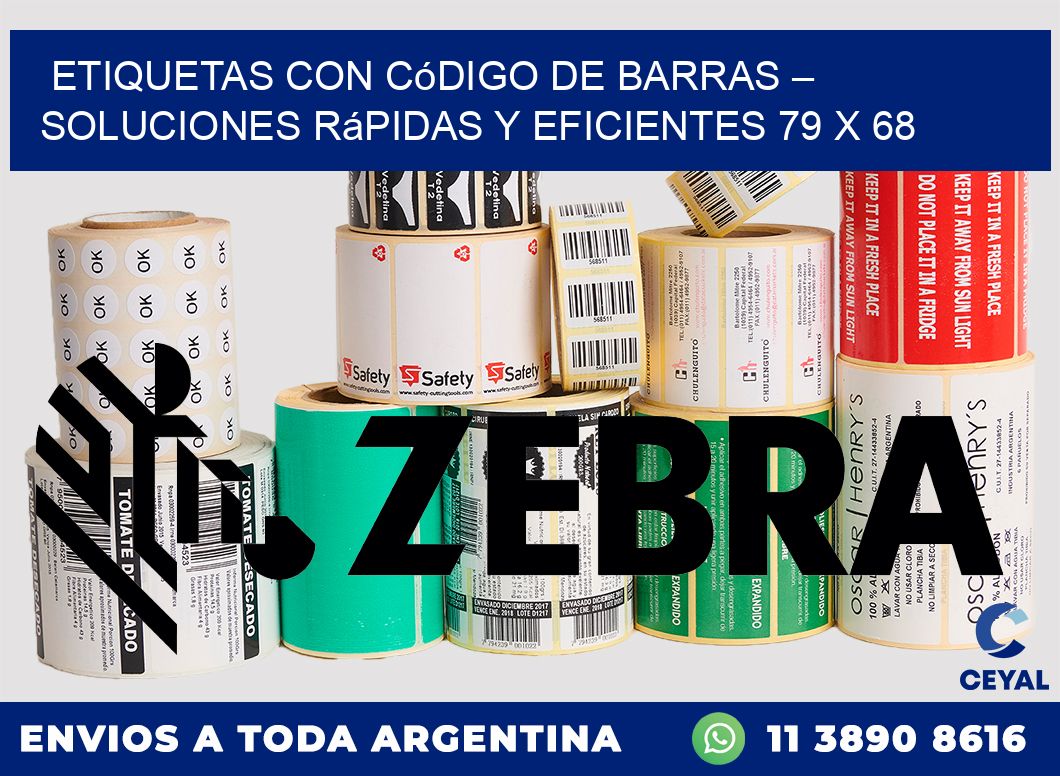 Etiquetas con Código de Barras – Soluciones Rápidas y Eficientes 79 x 68