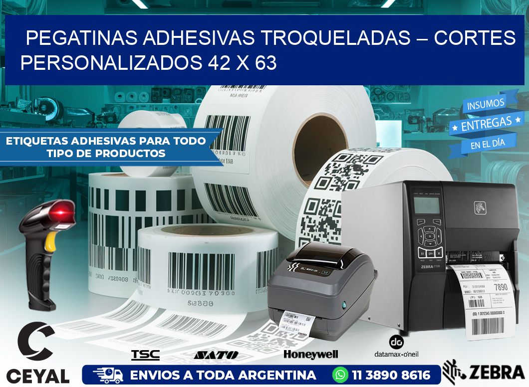 Pegatinas Adhesivas Troqueladas – Cortes Personalizados 42 x 63