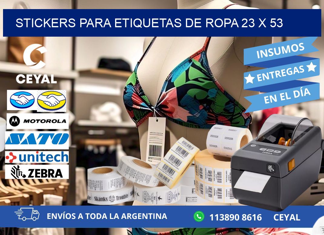 STICKERS PARA ETIQUETAS DE ROPA 23 x 53