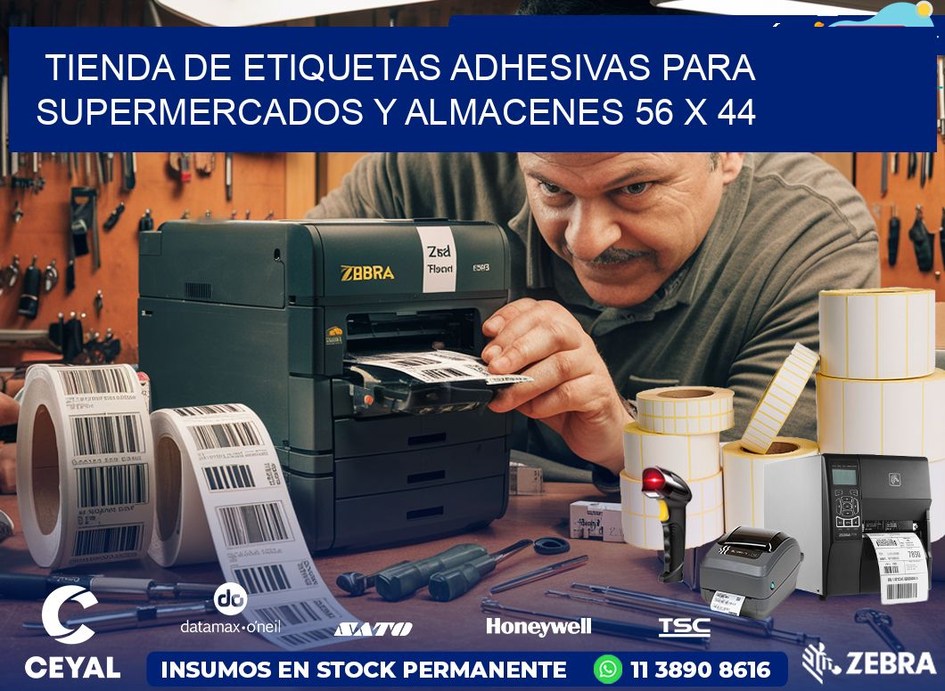 Tienda de Etiquetas Adhesivas para Supermercados y Almacenes 56 x 44