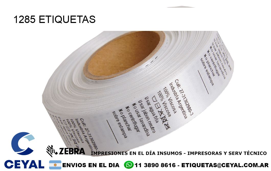 1285 ETIQUETAS