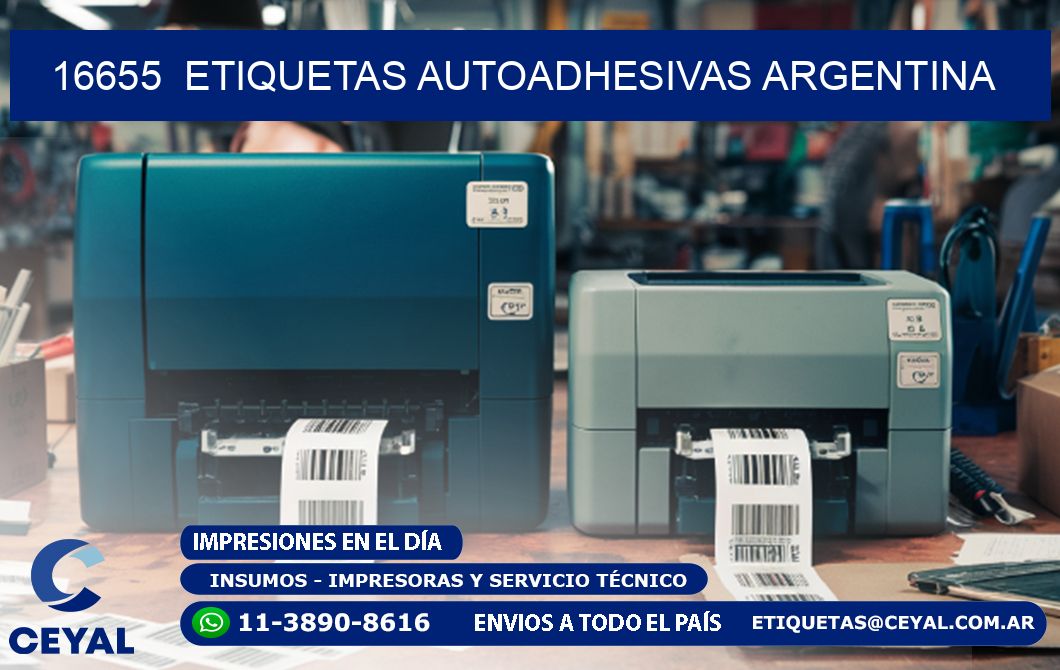 16655  Etiquetas Autoadhesivas Argentina
