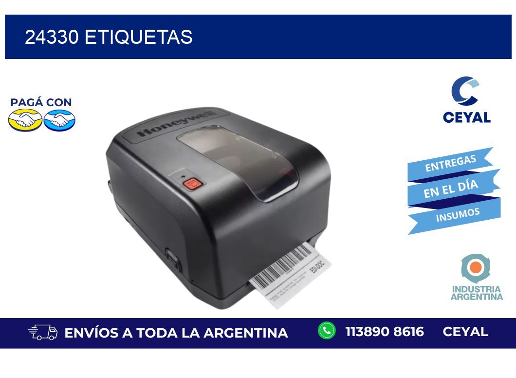 24330 ETIQUETAS