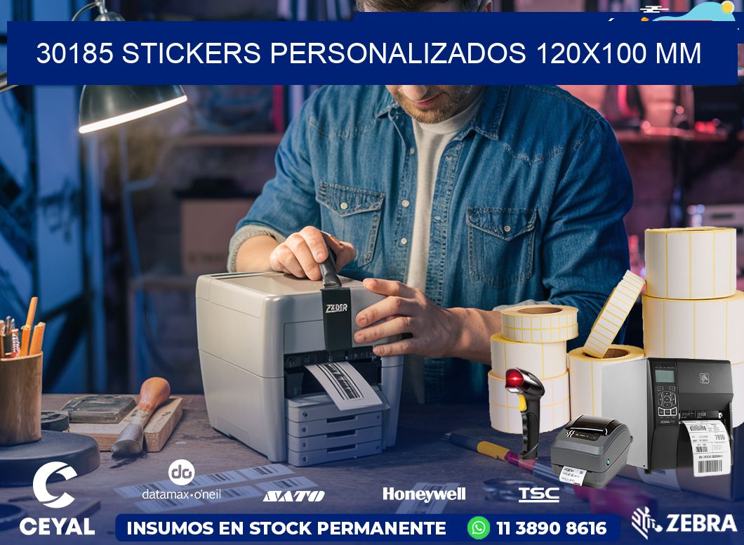 30185 STICKERS PERSONALIZADOS 120×100 mm