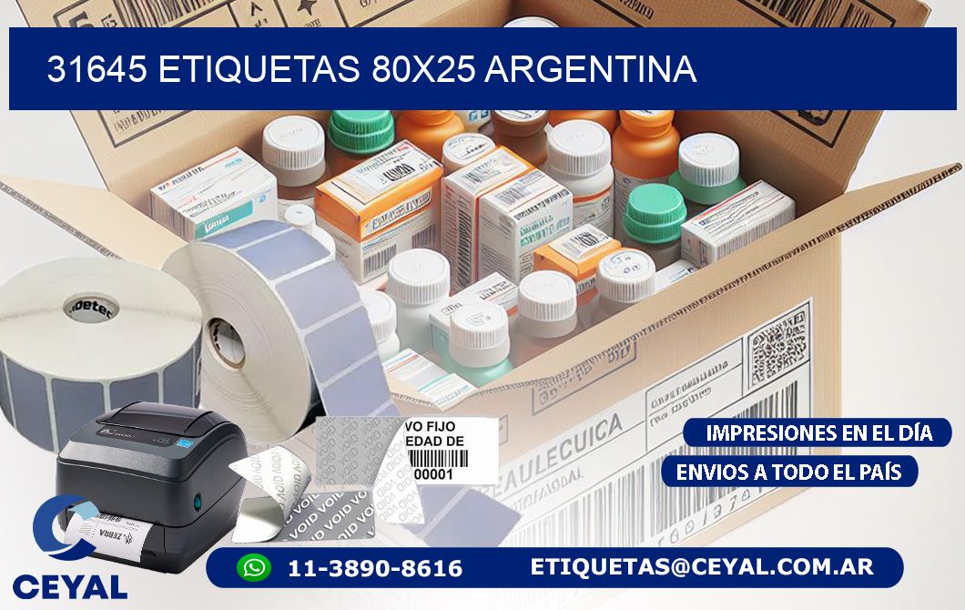 31645 ETIQUETAS 80x25 argentina