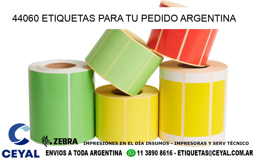 44060 ETIQUETAS PARA TU PEDIDO ARGENTINA