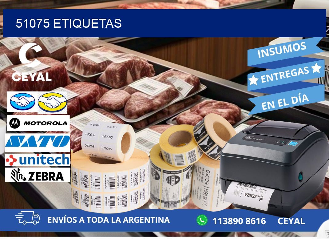 51075 ETIQUETAS