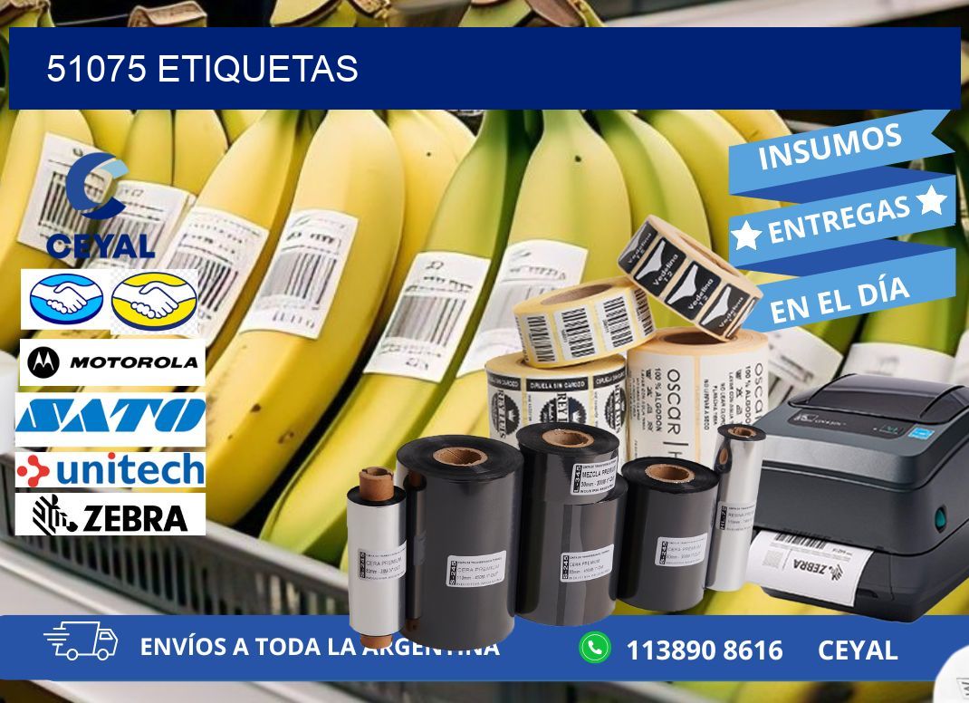 51075 ETIQUETAS