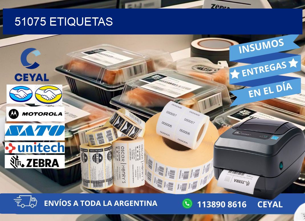 51075 ETIQUETAS