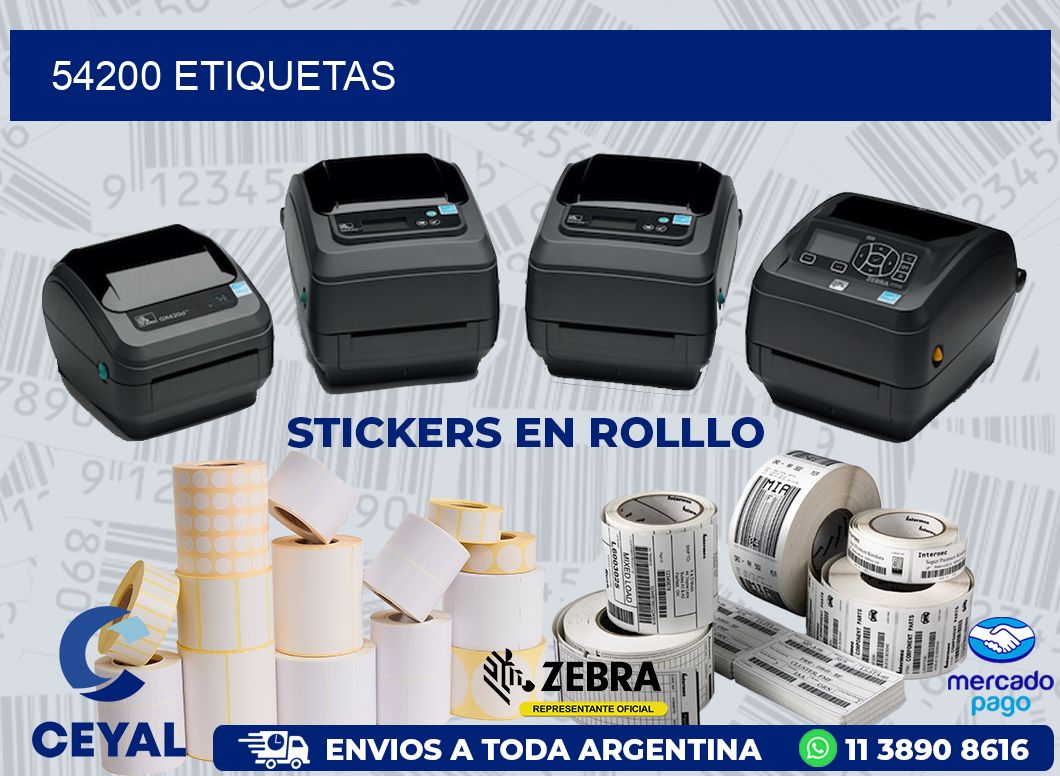 54200 ETIQUETAS