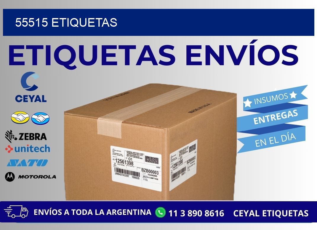 55515 ETIQUETAS