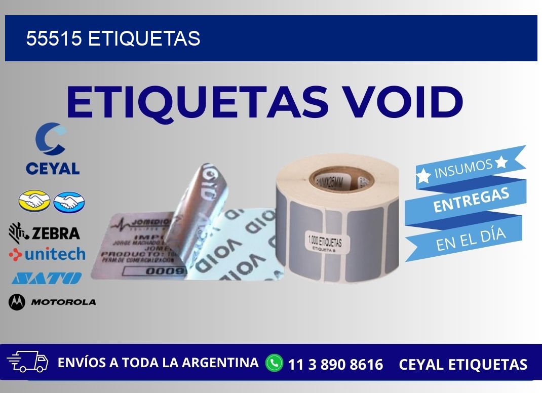 55515 ETIQUETAS
