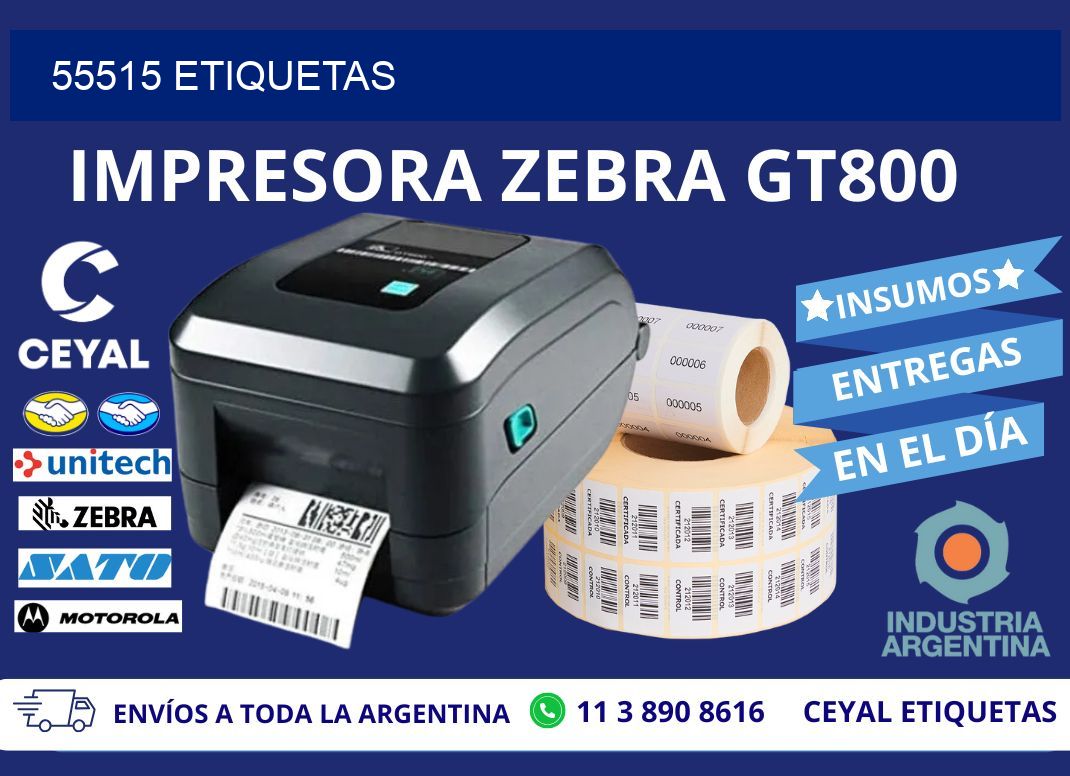 55515 ETIQUETAS