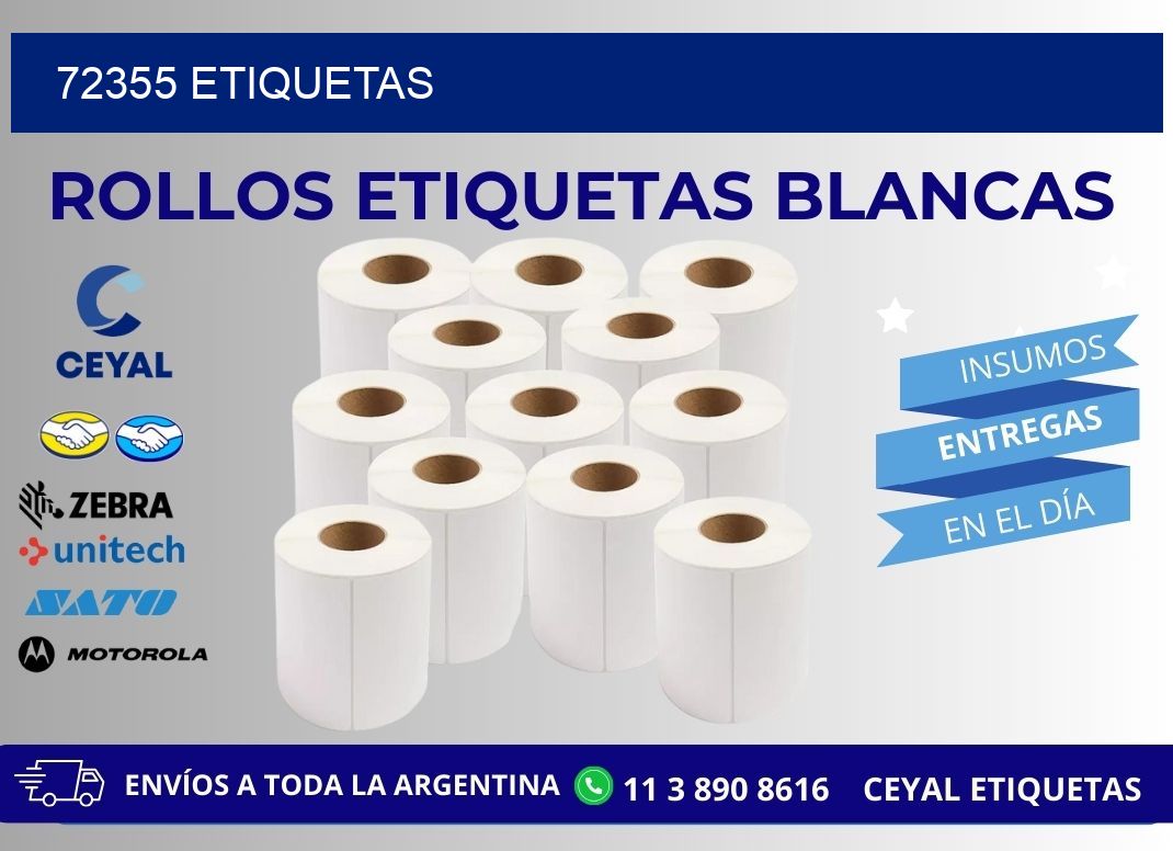 72355 ETIQUETAS
