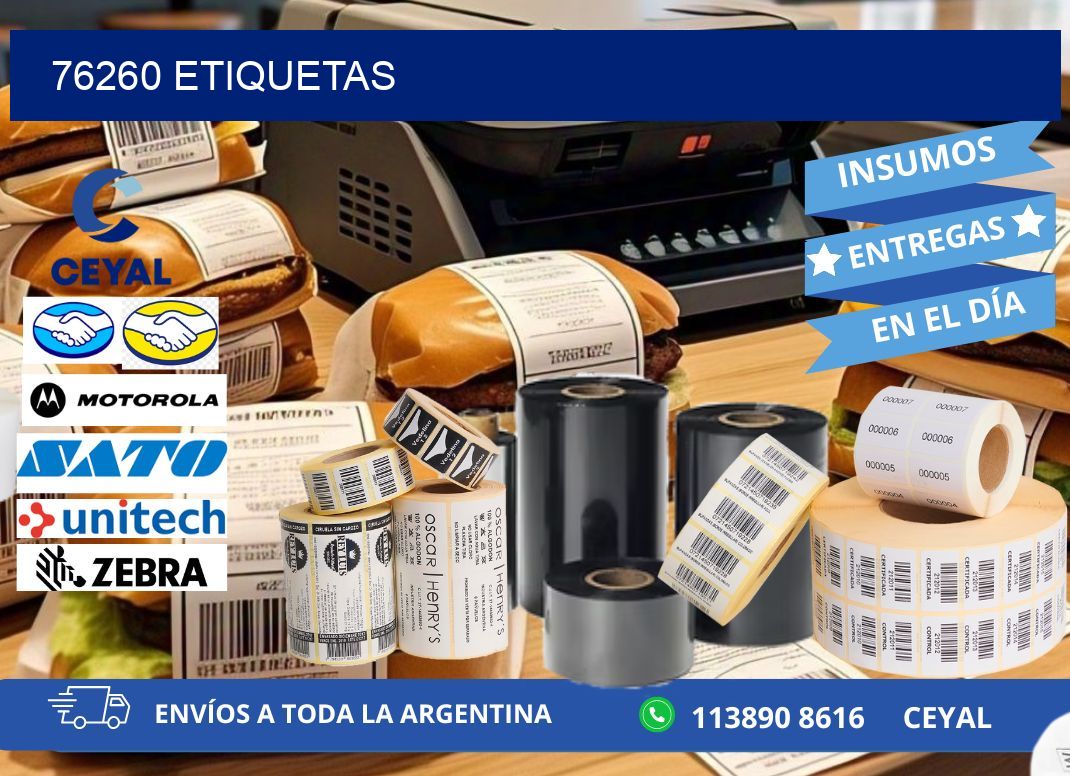 76260 ETIQUETAS