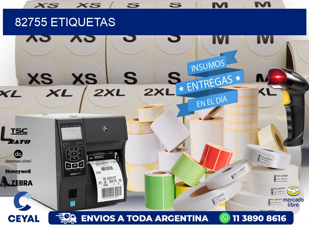82755 ETIQUETAS
