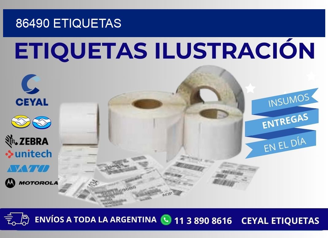 86490 ETIQUETAS