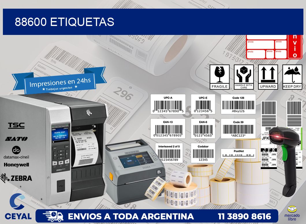 88600 ETIQUETAS