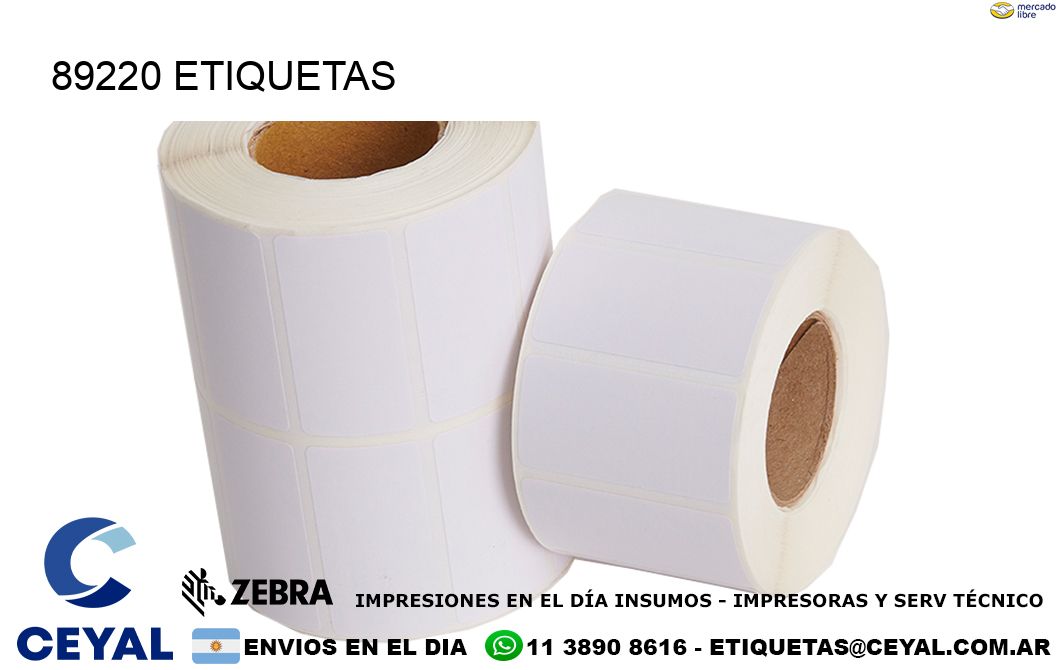 89220 ETIQUETAS