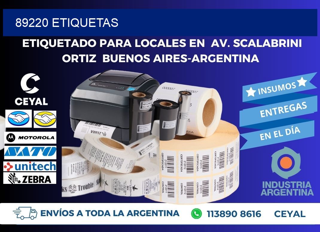 89220 ETIQUETAS