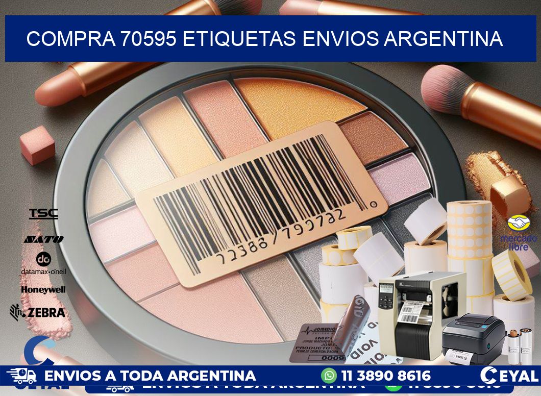 COMPRA 70595 ETIQUETAS ENVIOS ARGENTINA