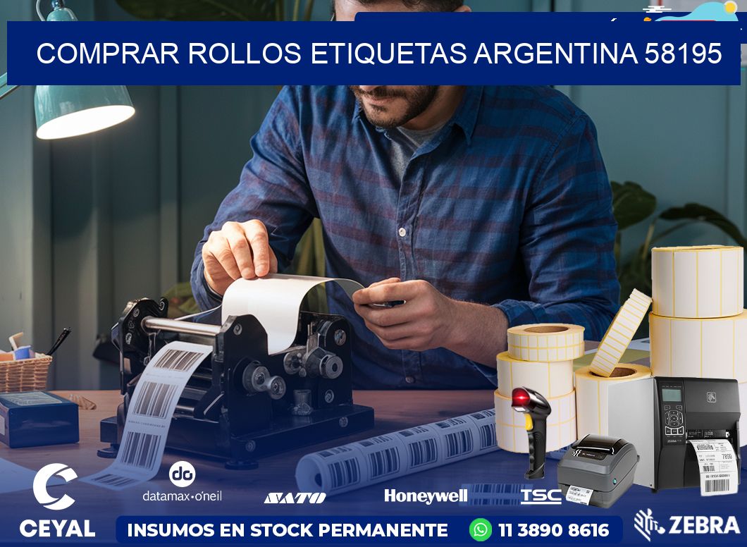 COMPRAR ROLLOS ETIQUETAS ARGENTINA 58195