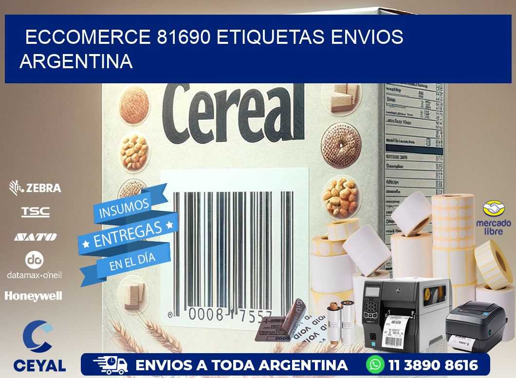 ECCOMERCE 81690 ETIQUETAS ENVIOS ARGENTINA