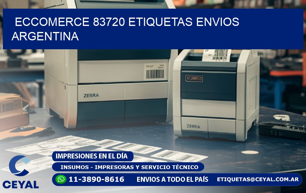 ECCOMERCE 83720 ETIQUETAS ENVIOS ARGENTINA