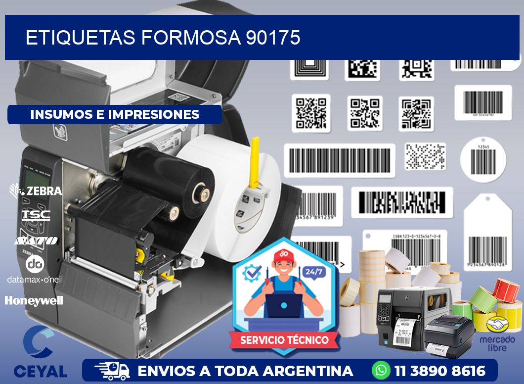 ETIQUETAS FORMOSA 90175