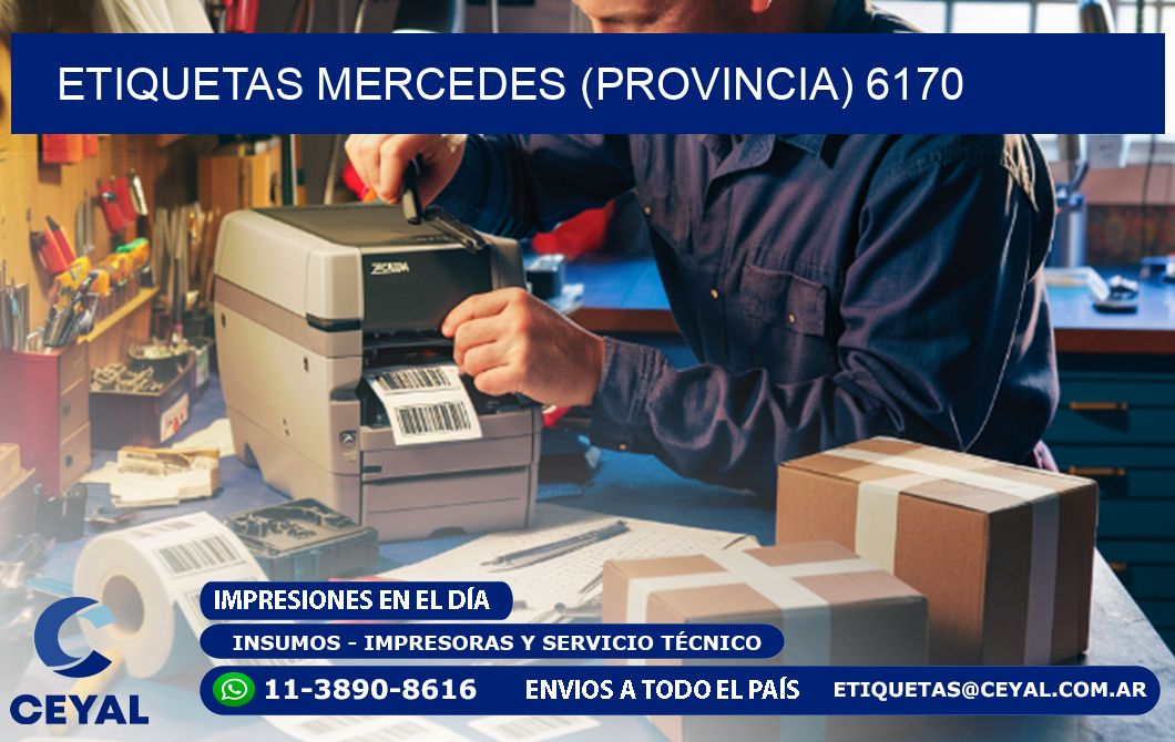 ETIQUETAS MERCEDES (PROVINCIA) 6170